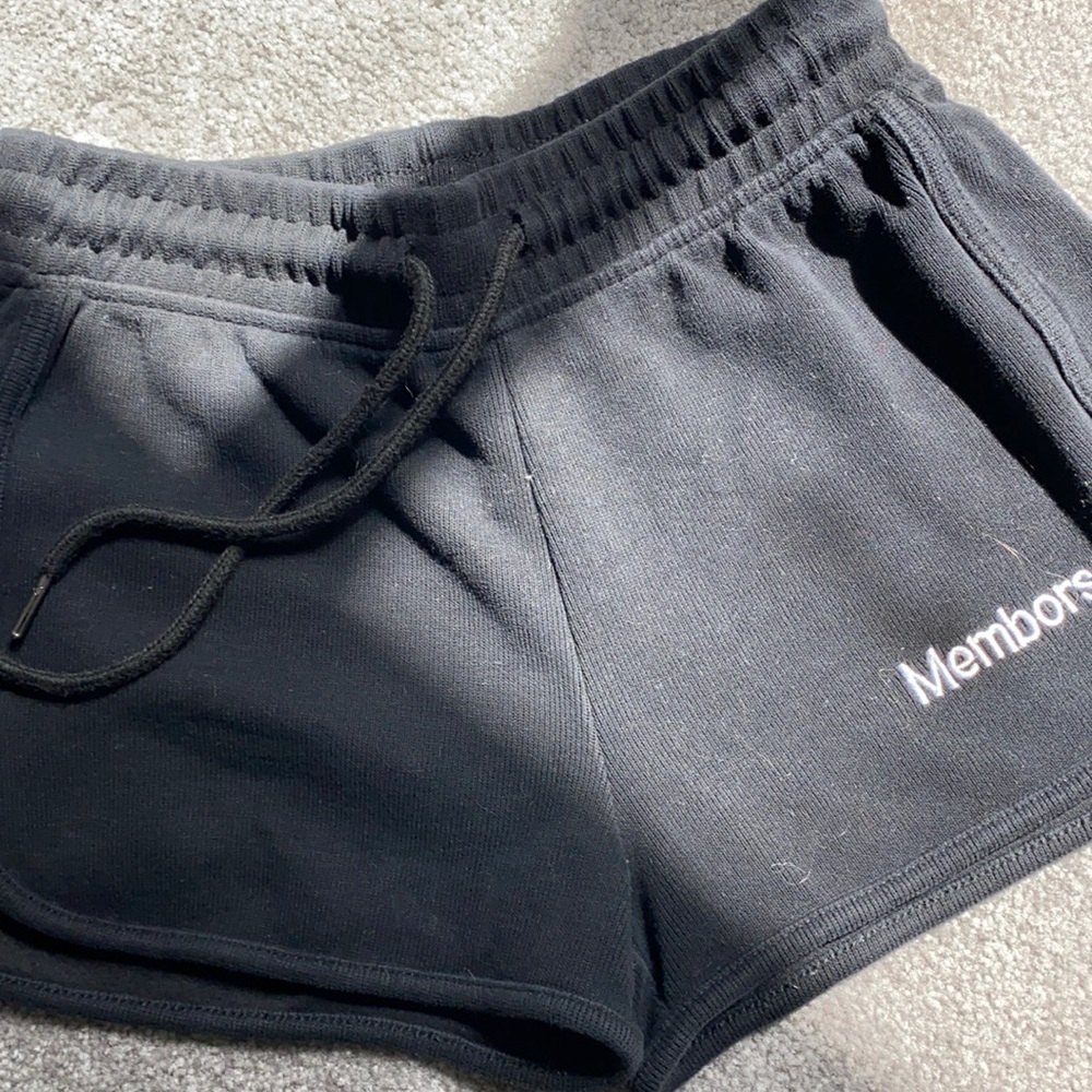 Black shorts